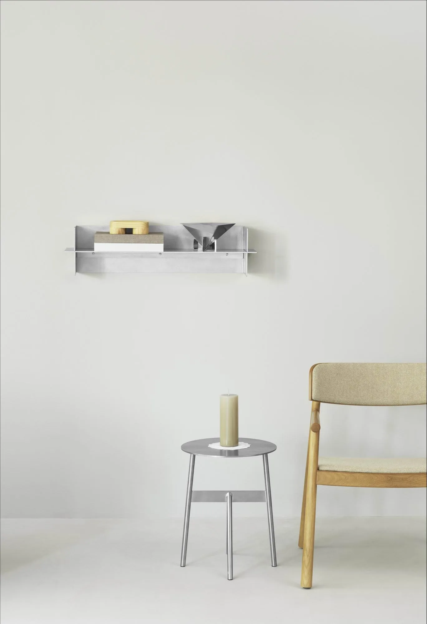 Alu Shelf ράφι 80 cm, Αλουμίνιο Normann Copenhagen