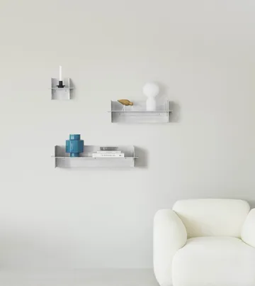 Alu Shelf ράφι 80 cm - Αλουμίνιο - Normann Copenhagen