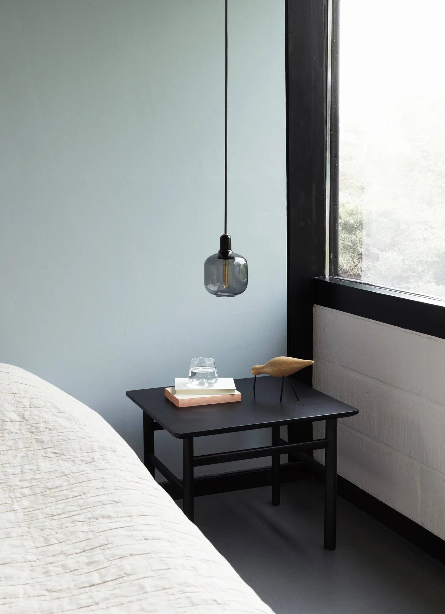 Amp φωτιστικό μικρό, γκρι-μαύρο Normann Copenhagen