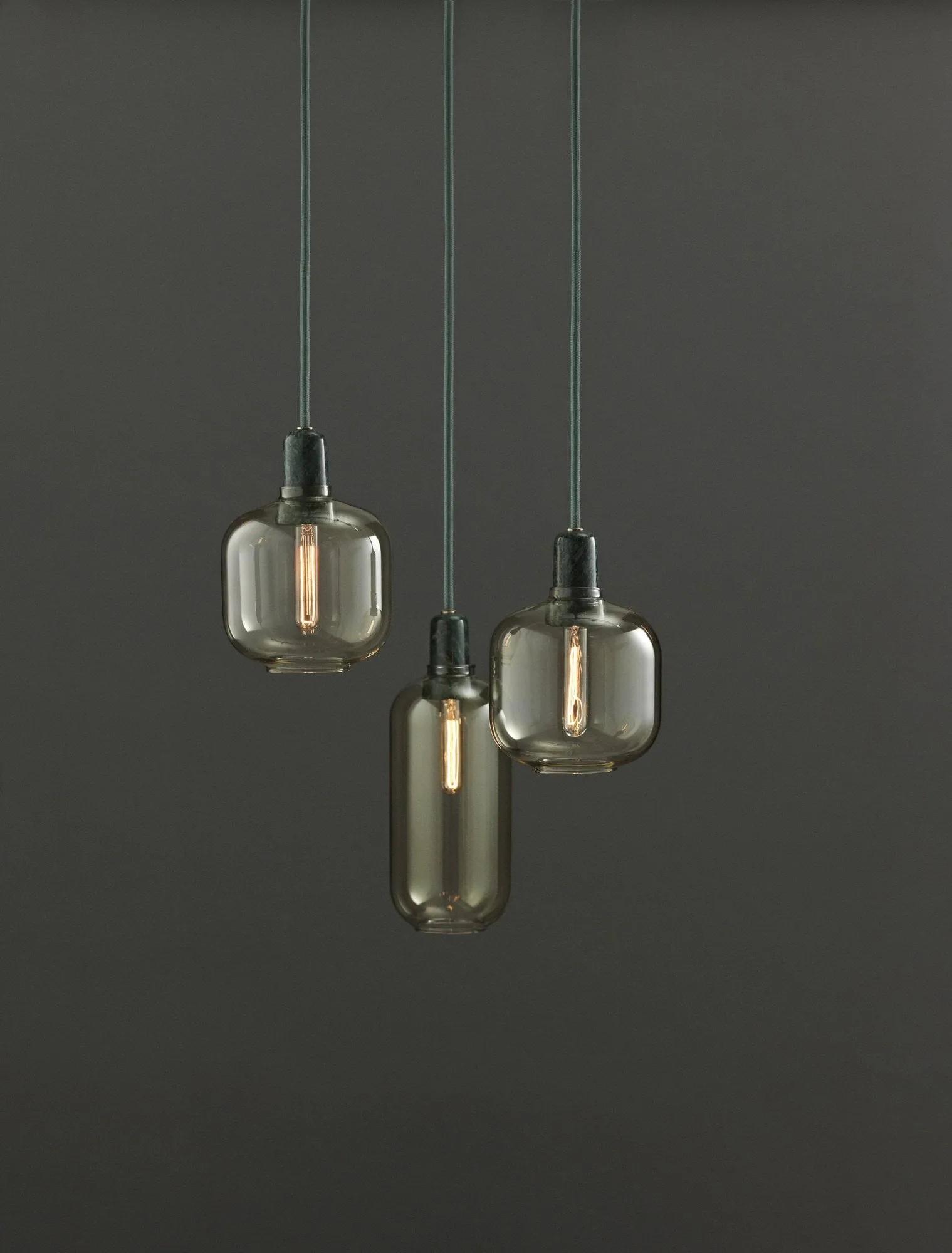 Amp φωτιστικό μικρό, χρυσαφί-πράσινο Normann Copenhagen