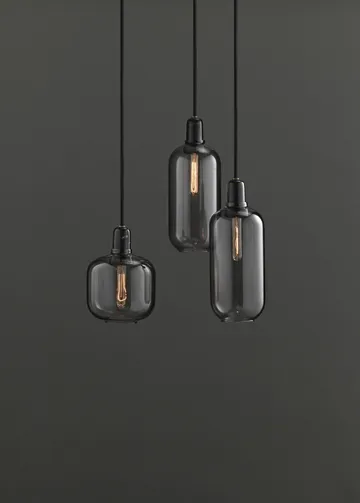 Amp φωτιστικό μεγάλο - γκρι-μαύρο - Normann Copenhagen