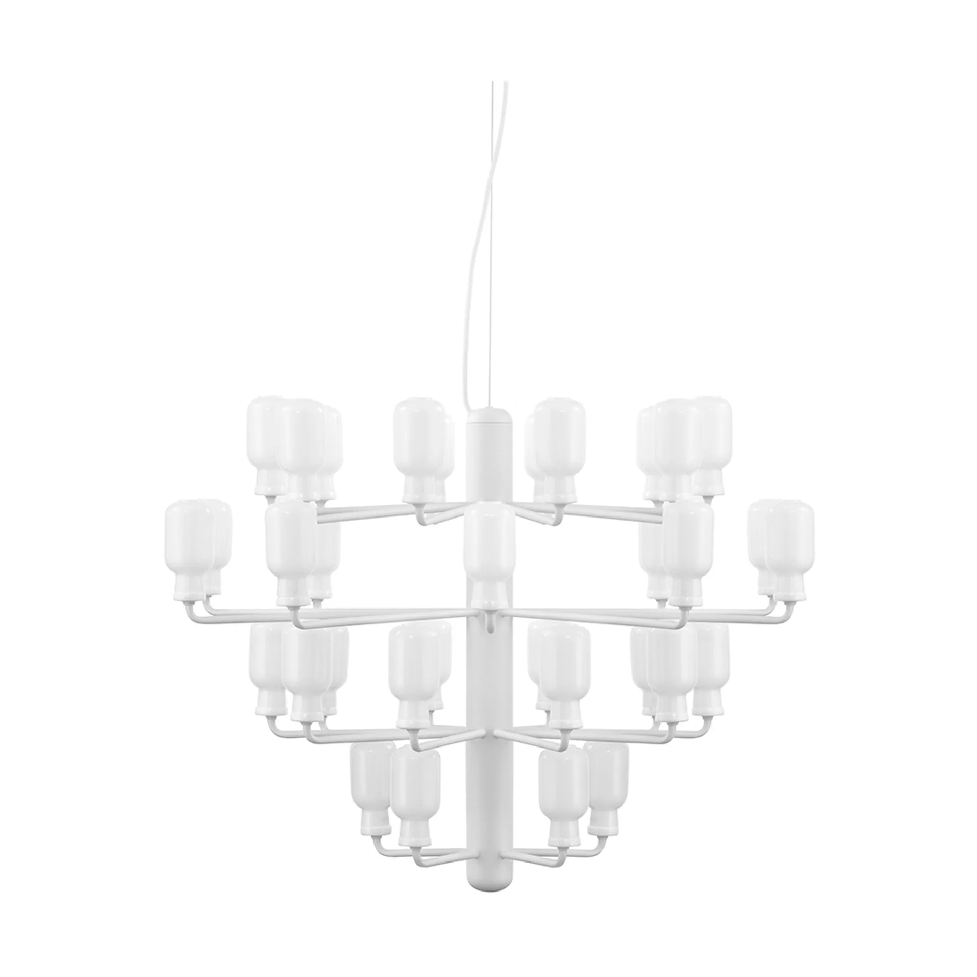 Πολυέλαιος Amp, άσπρο, μεγάλο Normann Copenhagen