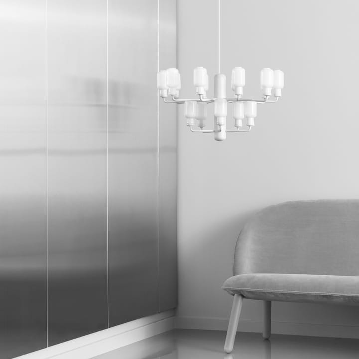 Πολυέλαιος Amp, μαύρο, μεγάλο Normann Copenhagen