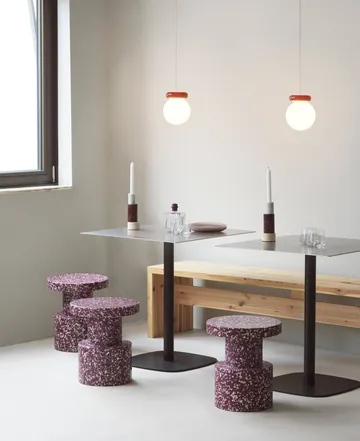 Bit σκαμπό - Burgundy - Normann Copenhagen