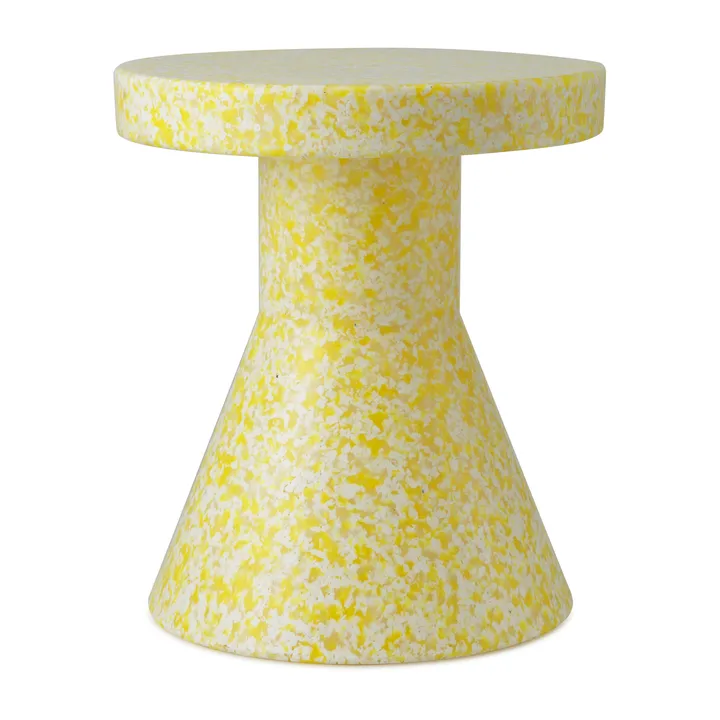 Bit Cone στρογγυλό σκαμπό - Κίτρινο, Ø36x42 cm - Normann Copenhagen
