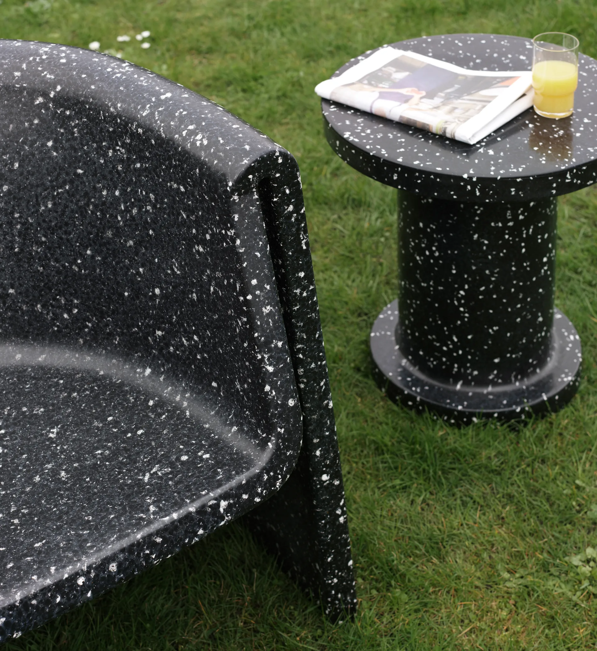 Πολυθρόνα Bit Lounge Chair, Μαύρο Normann Copenhagen