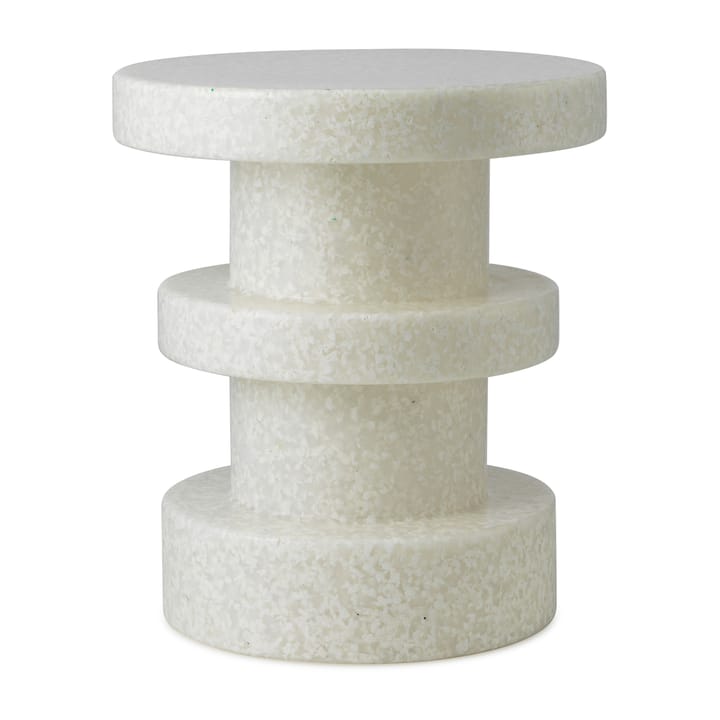 Bit Stack σκαμπό - Λευκό-λευκό - Normann Copenhagen