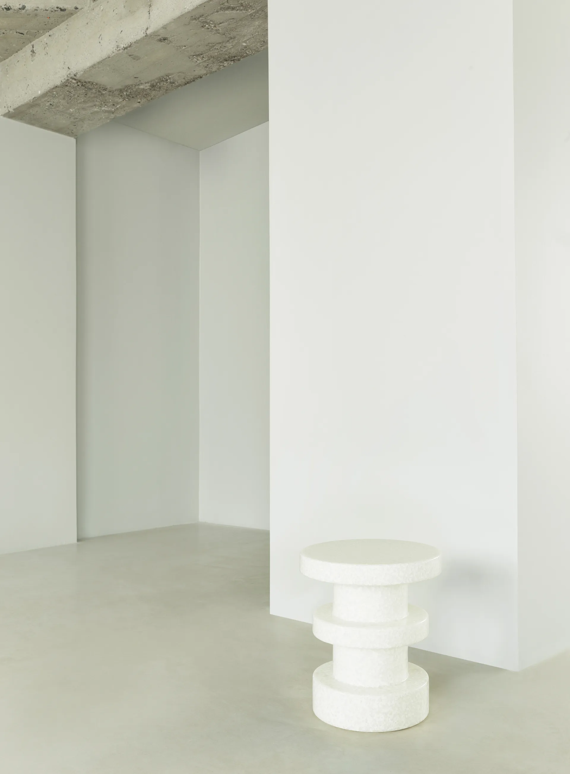 Bit Stack σκαμπό, Λευκό-λευκό Normann Copenhagen