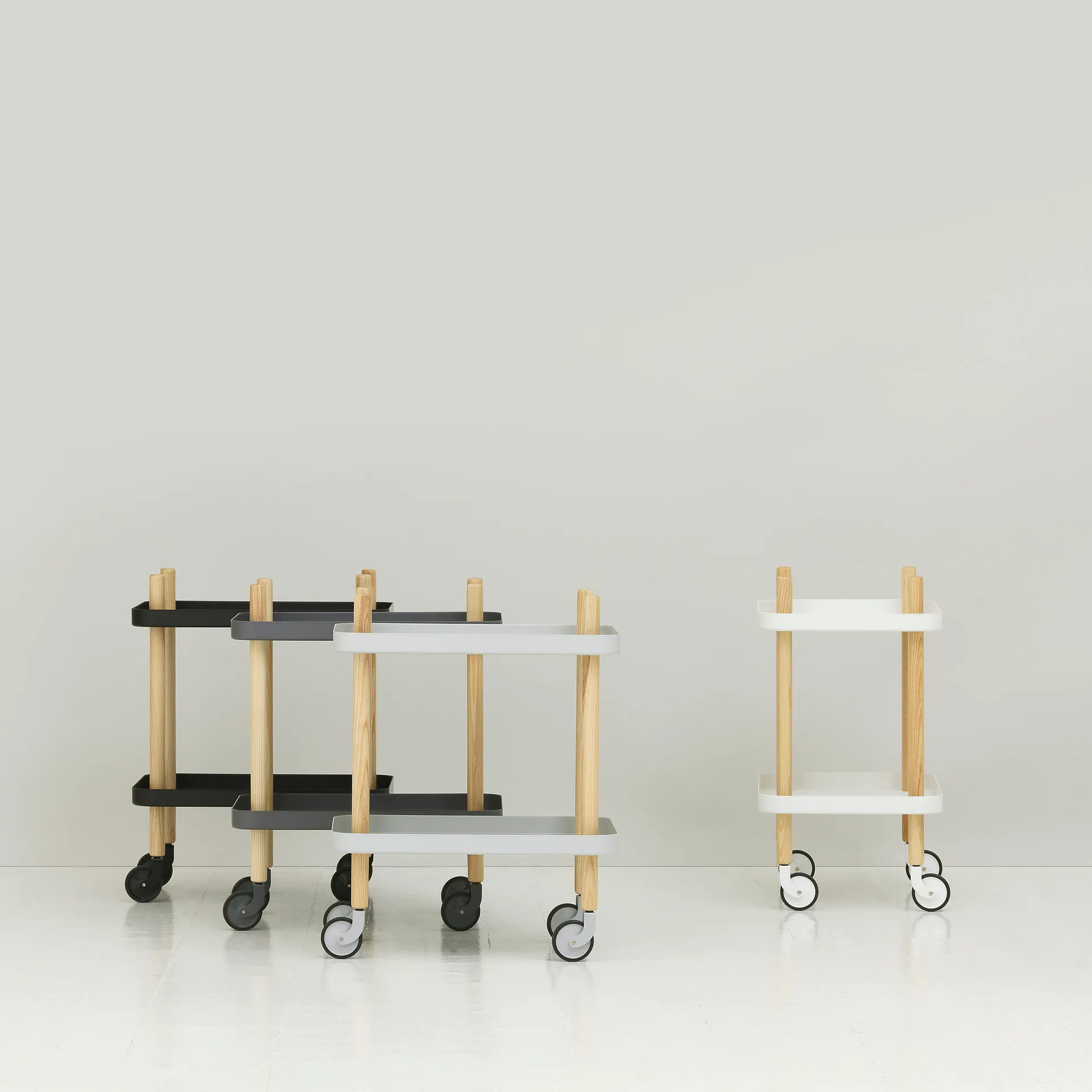 Block τραπέζι, ανοιχτό γκρι Normann Copenhagen