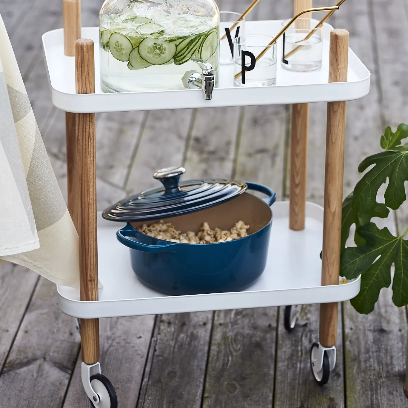 Block τραπέζι, λευκό Normann Copenhagen