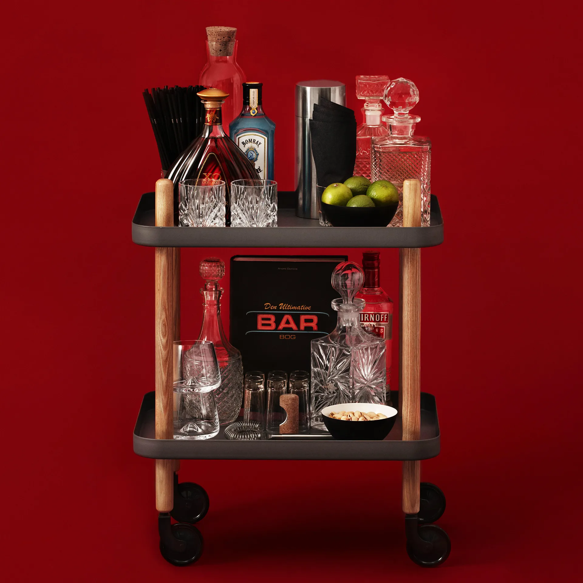 Block τραπέζι, σκούρο γκρι Normann Copenhagen