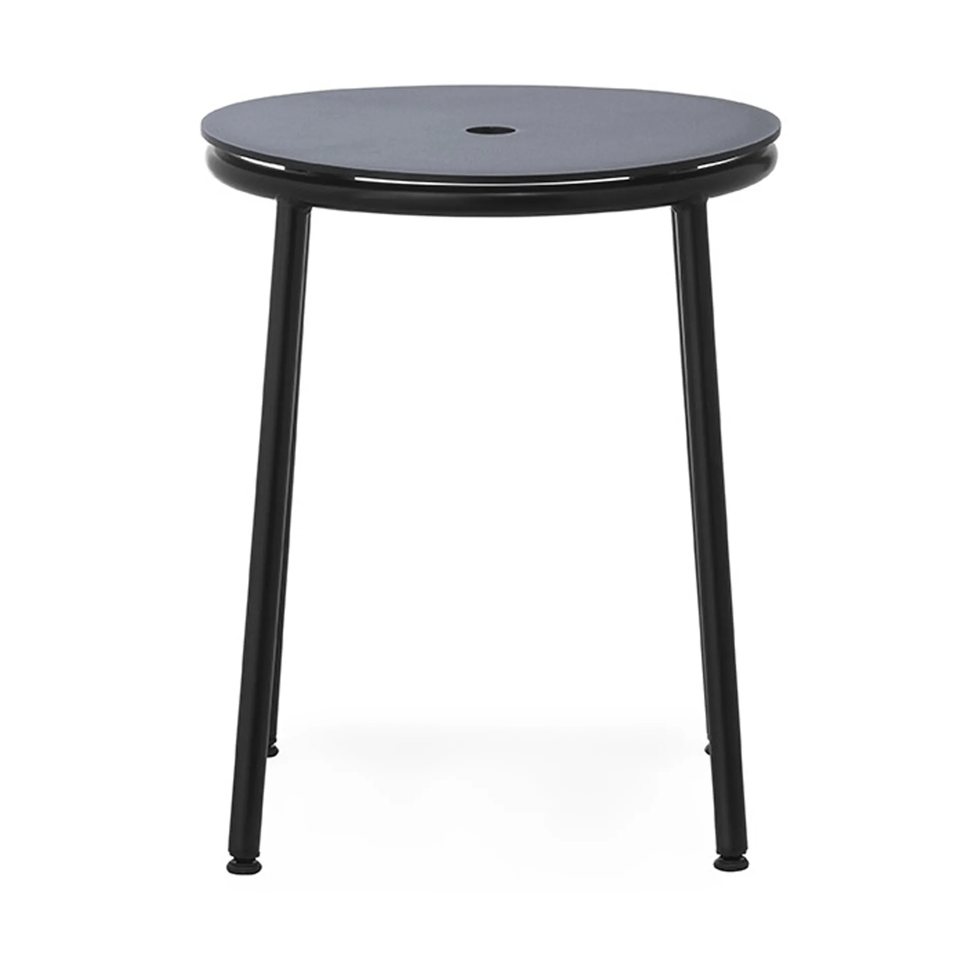 Σκαμπό, Circa, 45 εκ, Μαύρο αλουμίνιο Normann Copenhagen