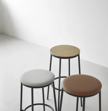 Ψηλό σκαμπό, Circa, 65 εκ - Μαύρο αλουμίνιο - Normann Copenhagen