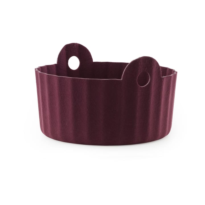 Colu Basket καλάθι αποθήκευσης Ø44 cm - Burgundy - Normann Copenhagen