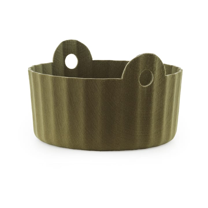 Colu Basket καλάθι αποθήκευσης Ø44 cm - Olive - Normann Copenhagen