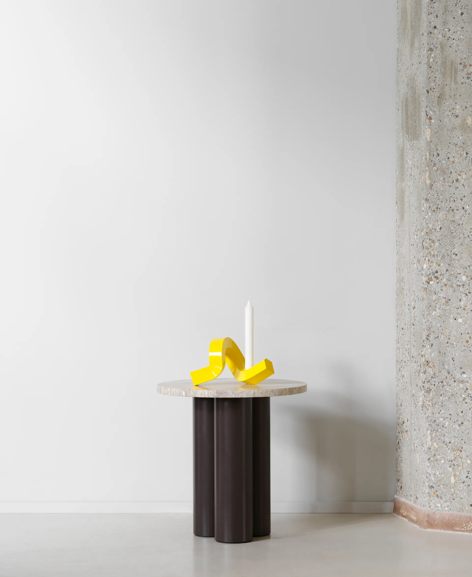 Κηροπήγιο Crooked 1, Yellow Normann Copenhagen