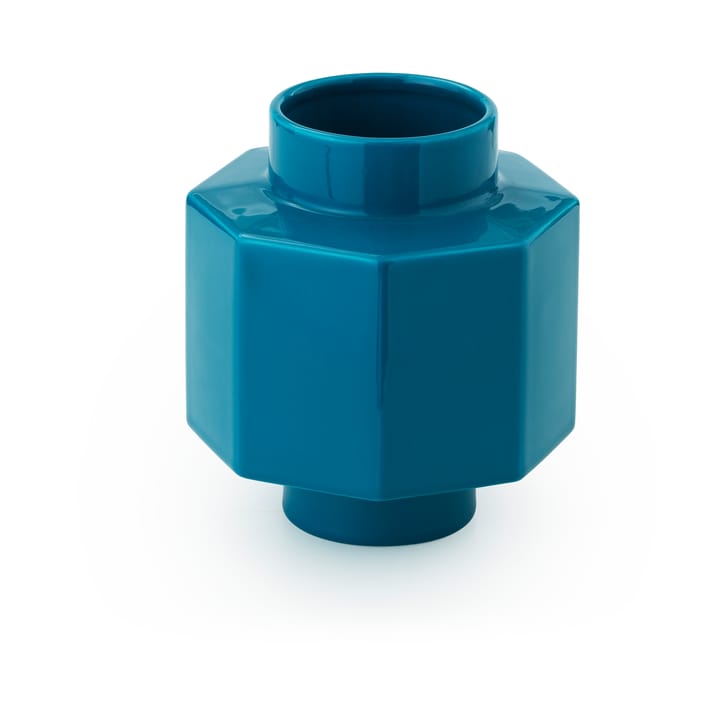 Deko Object H5 Hexagon βάζο - Petrol Blue - Normann Copenhagen