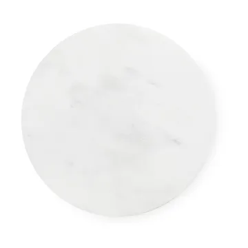 Τραπεζάκι Dit Ø40 cm - Λευκό Καρράρα-φωτεινό μπλε - Normann Copenhagen