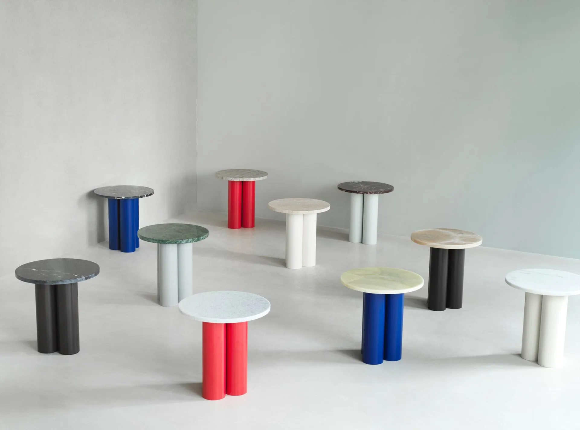 Τραπεζάκι Dit Ø40 cm, Rosso Levanto-brown Normann Copenhagen