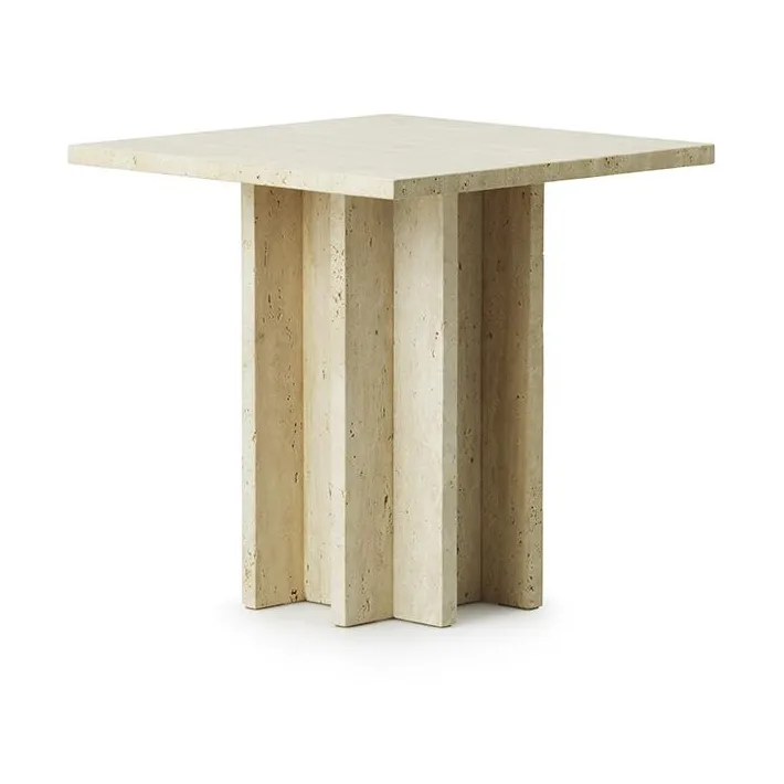 Edge μικρό τραπεζάκι σαλονιού, Travertine Normann Copenhagen