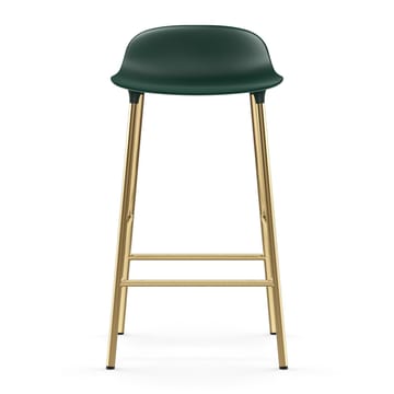 Form σκαμπό με μπρούντζινα πόδια 65 cm - Πράσινο - Normann Copenhagen