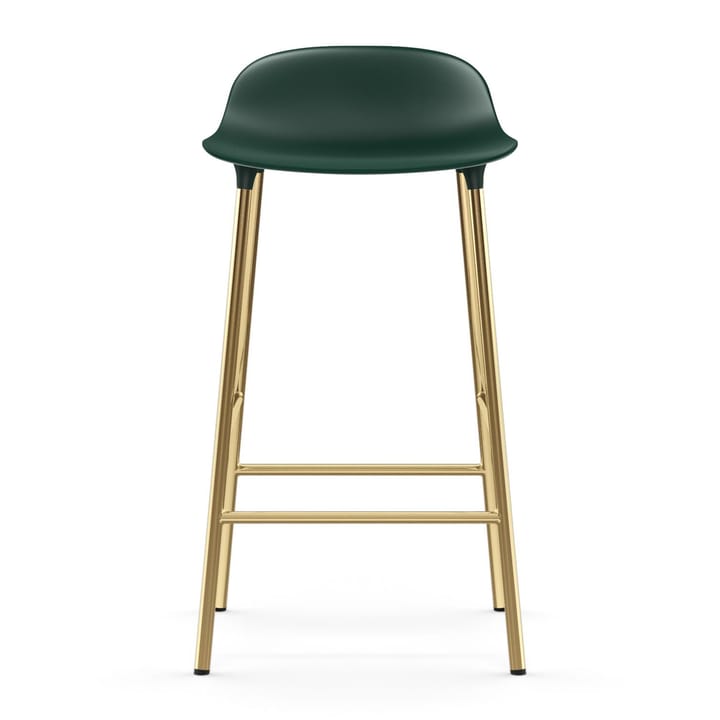 Form σκαμπό με μπρούντζινα πόδια 65 cm, Πράσινο Normann Copenhagen