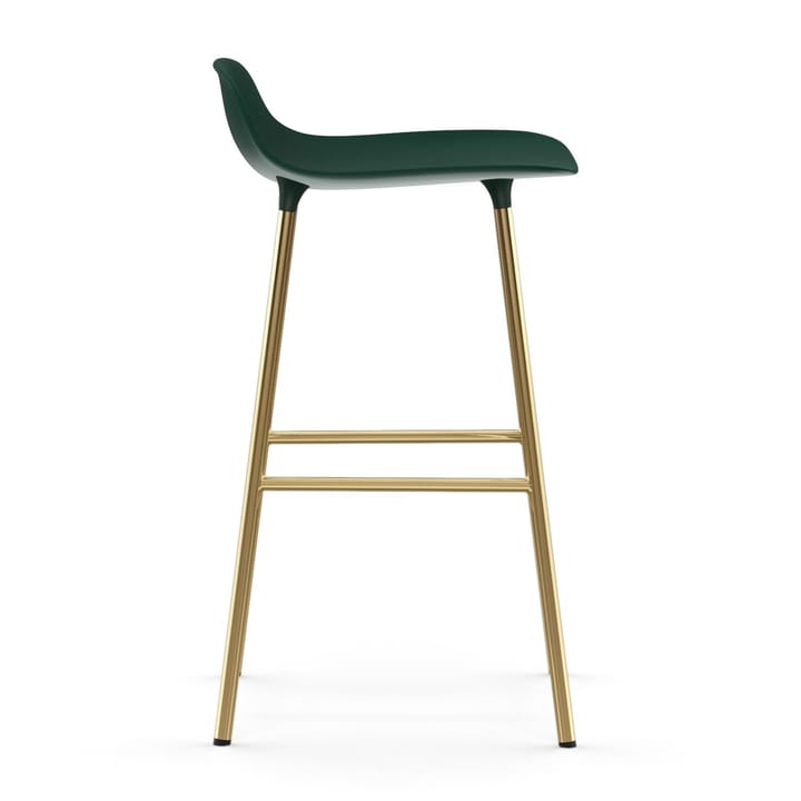 Form σκαμπό με μπρούντζινα πόδια 65 cm, Πράσινο Normann Copenhagen