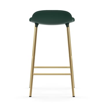 Form σκαμπό με μπρούντζινα πόδια 65 cm - Πράσινο - Normann Copenhagen