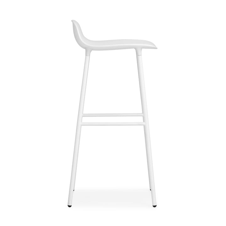 Form σκαμπό με �μετταλλικά πόδια 75 cm, Λευκό Normann Copenhagen