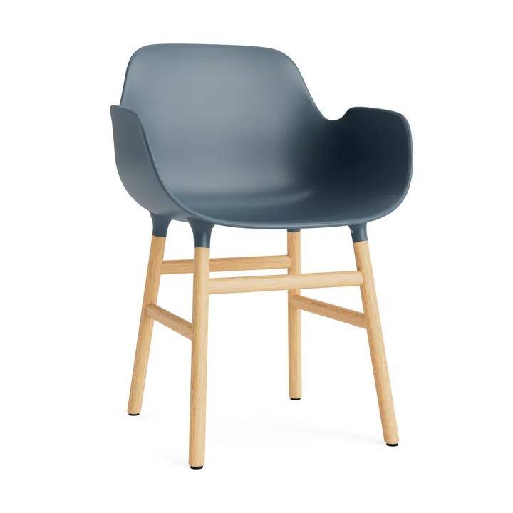 Πολυθρόνα Form  - Blue, oak legs - Normann Copenhagen