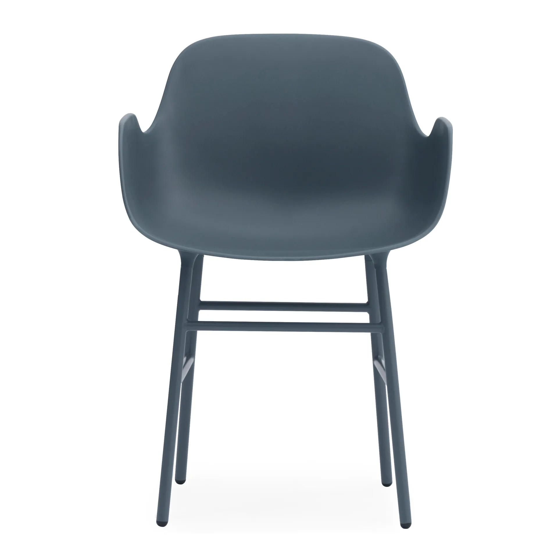 Πολυθρόνα Form με μεταλλικά πόδια , Μπλε Normann Copenhagen