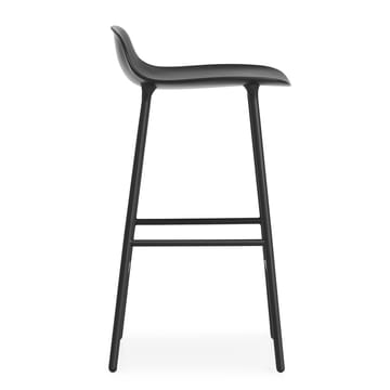 Form σκαμπό με μεταλλικά πόδια - Μαύρο - Normann Copenhagen