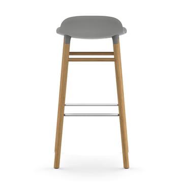 Form σκαμπό με πόδια από καρυδιά - Γκρι - Normann Copenhagen