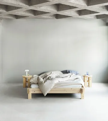 Fyr στρογγυλό σκαμπό 45 cm - Pine, Ø40x45 cm - Normann Copenhagen