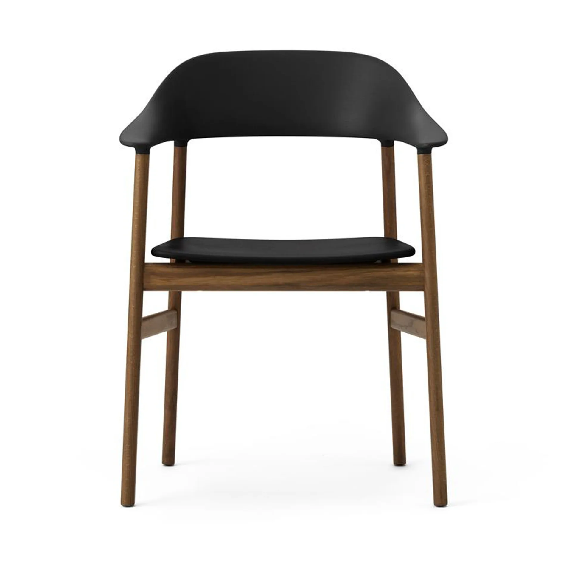 Herit πολυθρόνα καπνιστή βελανιδιά, Black Normann Copenhagen