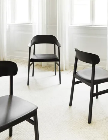 Καρέκλα Herit από καπνιστή βελανιδιά - Dusty green (green) - Normann Copenhagen