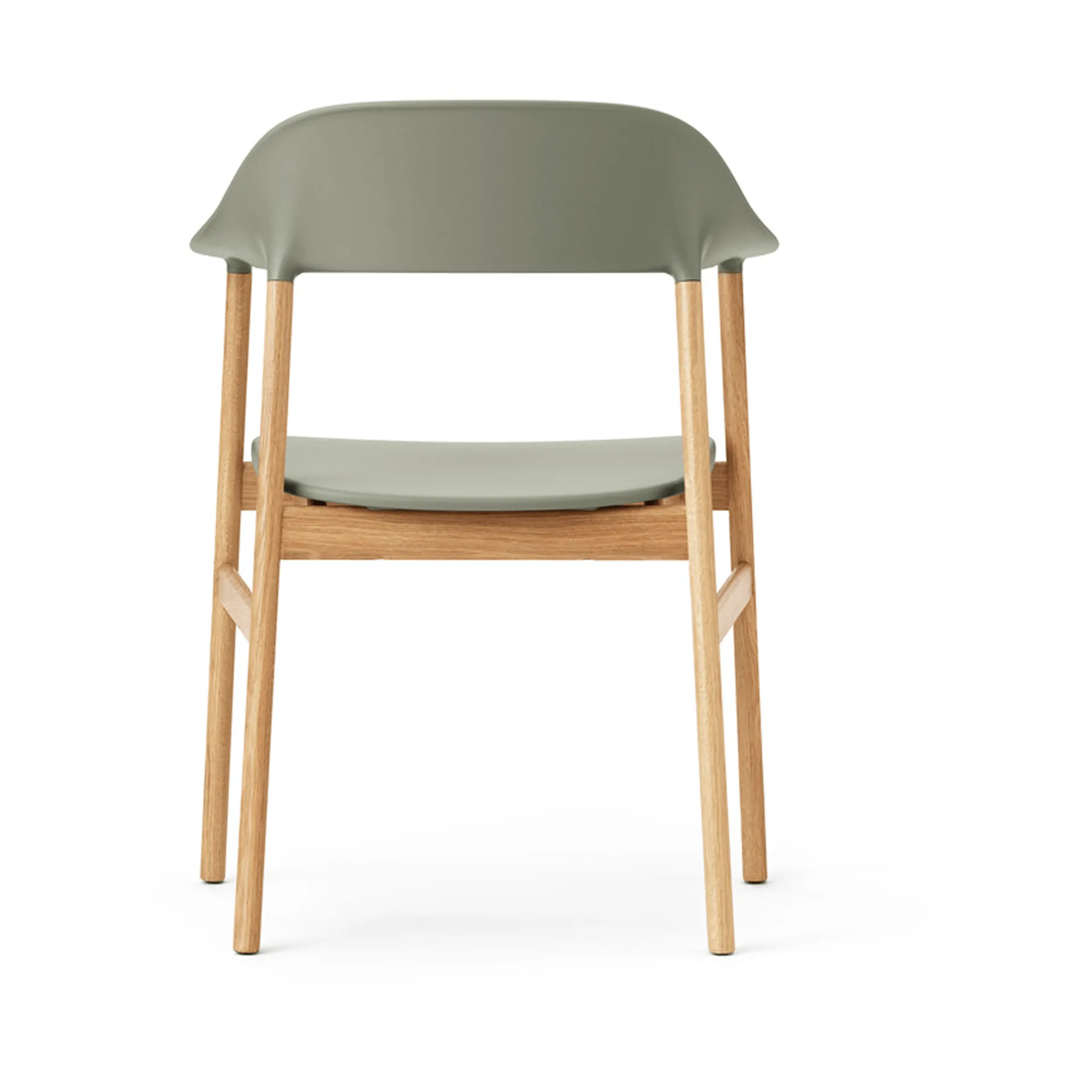 Herit πολυθρόνα από δρυ, Dusty Green Normann Copenhagen