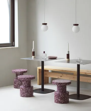 Hinx κρεμαστό φωτιστικό - Burgundy, Ø15x18 εκ. - Normann Copenhagen