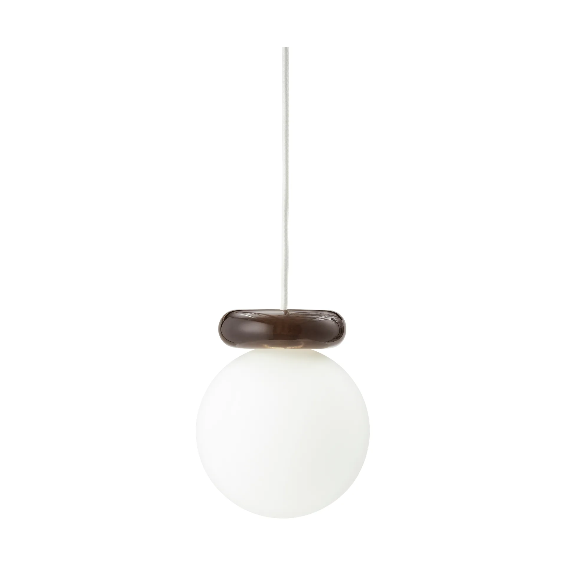 Hinx κρεμαστό φωτιστικό, Dark brown, Ø15x18 εκ. Normann Copenhagen