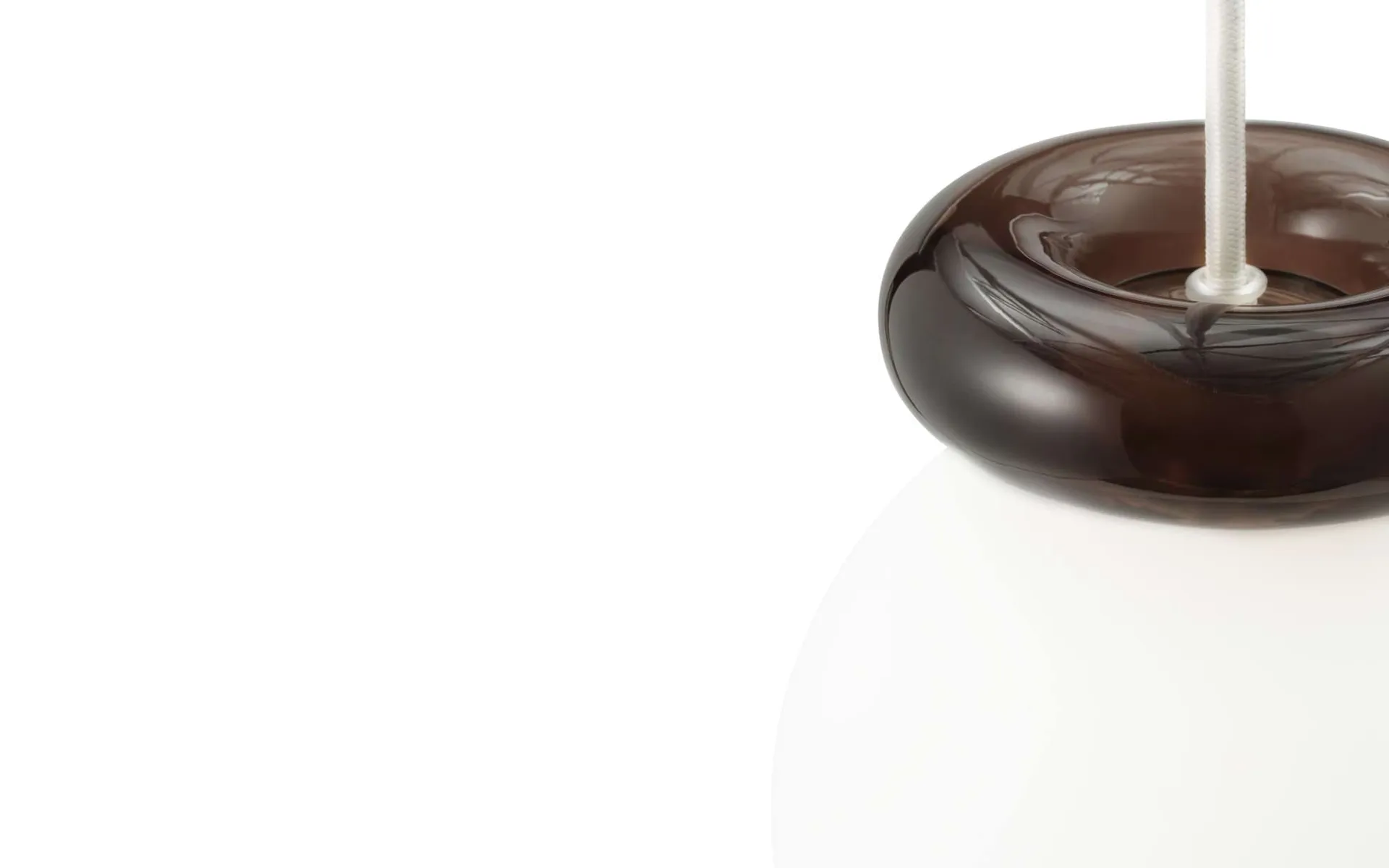 Hinx κρεμαστό φωτιστικό, Dark brown, Ø15x18 εκ. Normann Copenhagen
