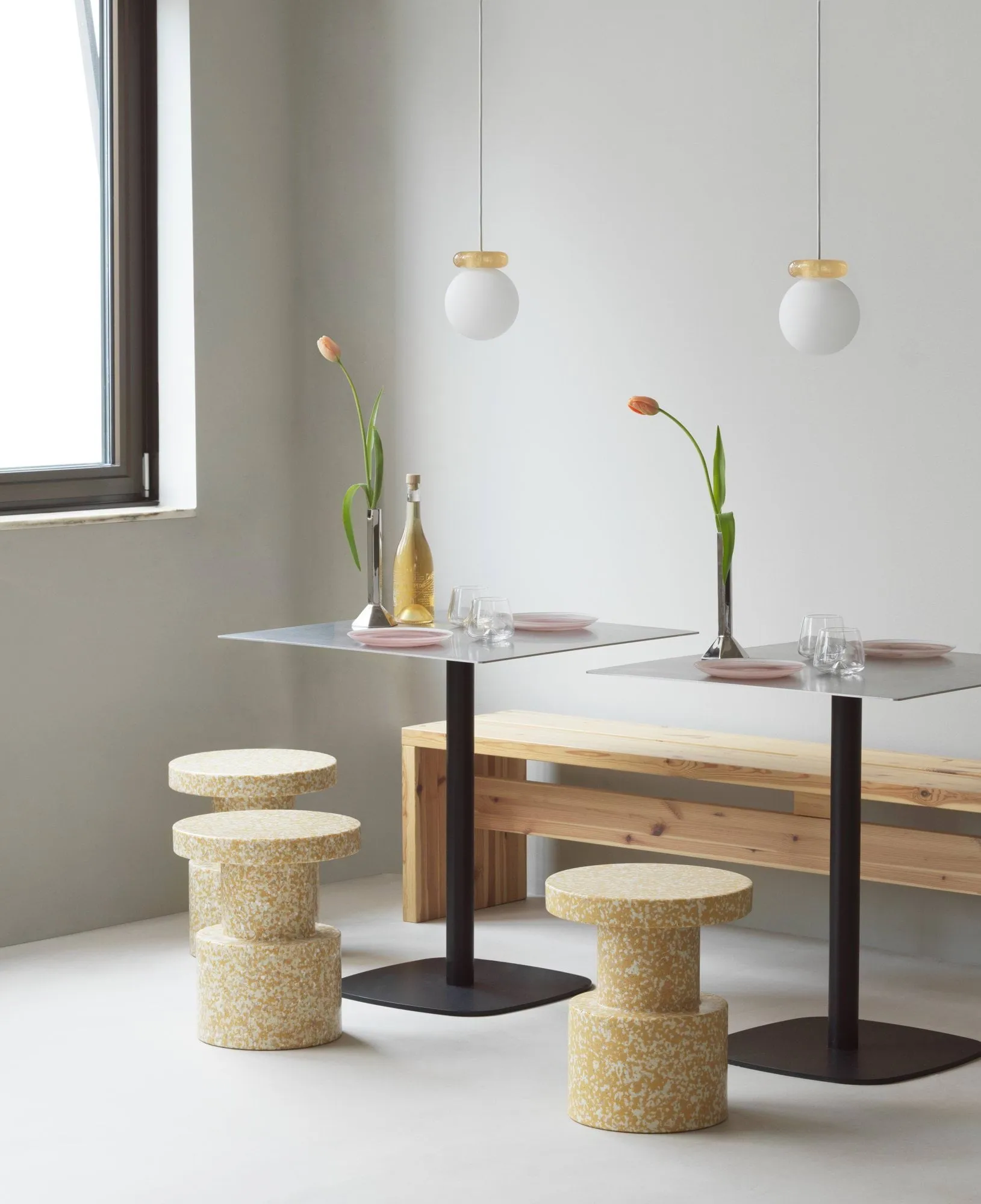Hinx κρεμαστό φωτιστικό, Sand, Ø15x18 εκ. Normann Copenhagen