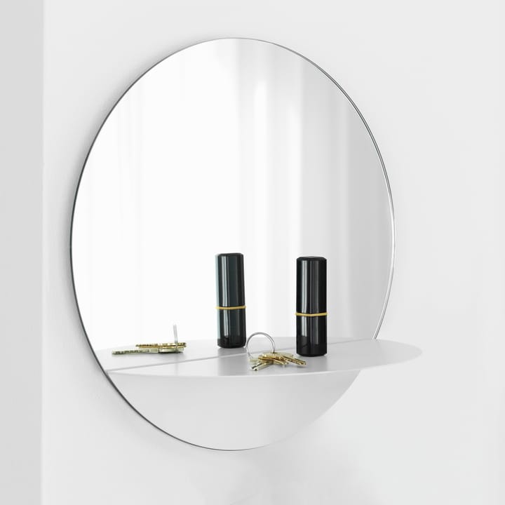 Horizon στρογγυλός καθρέφτης - λευκό - Normann Copenhagen