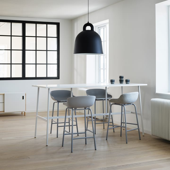 Hyg σκαμπό με μεταλλικά πόδια 65 cm, Γκρι Normann Copenhagen