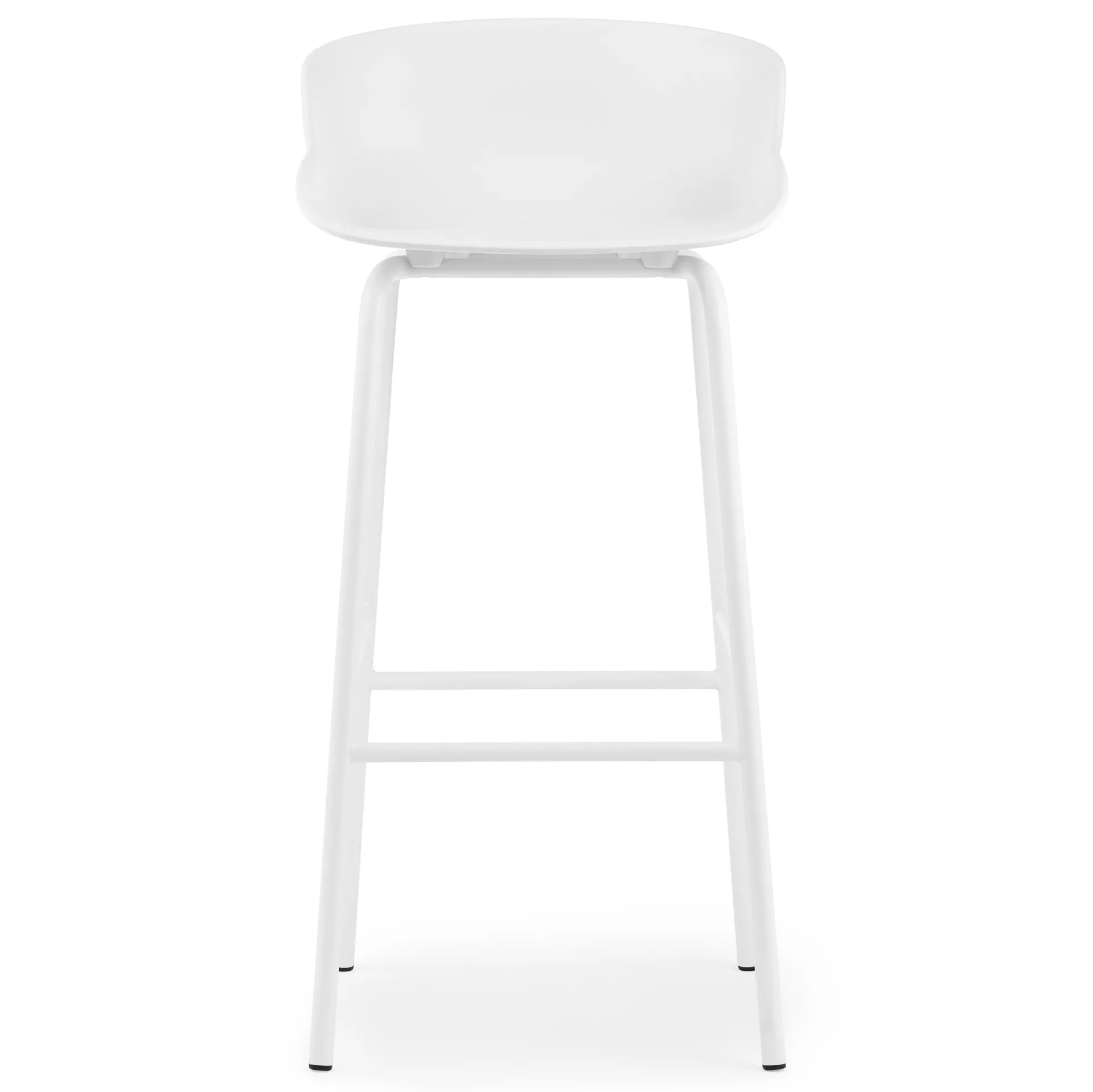 Hyg σκαμπό με μεταλλικά πόδια 75 cm, Λευκό Normann Copenhagen