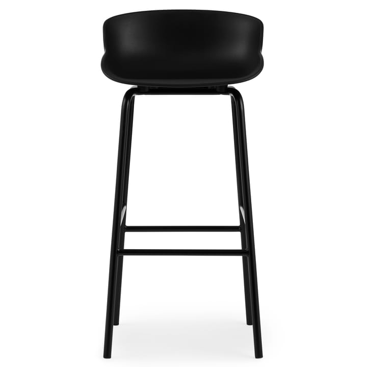 Hyg σκαμπό με μεταλλικά πόδια 75 cm, Μαύρο Normann Copenhagen