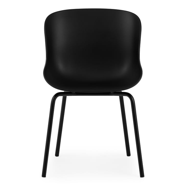 Καρέκλα Hyg με μεταλλικά πόδια, Μαύρος Normann Copenhagen