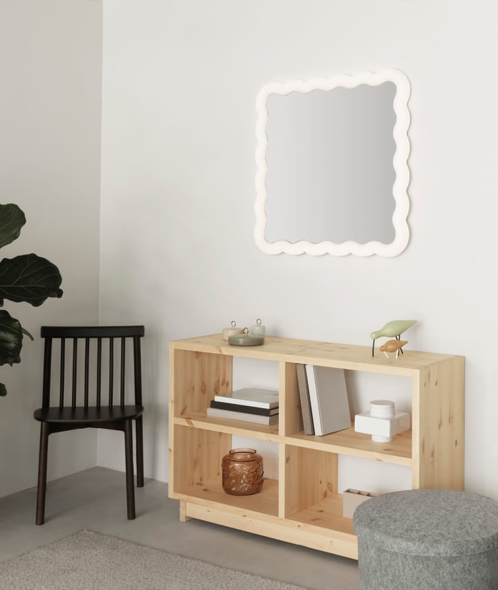 Καθρέφτης Illu 80x80 εκατοστά, Λευκό Normann Copenhagen