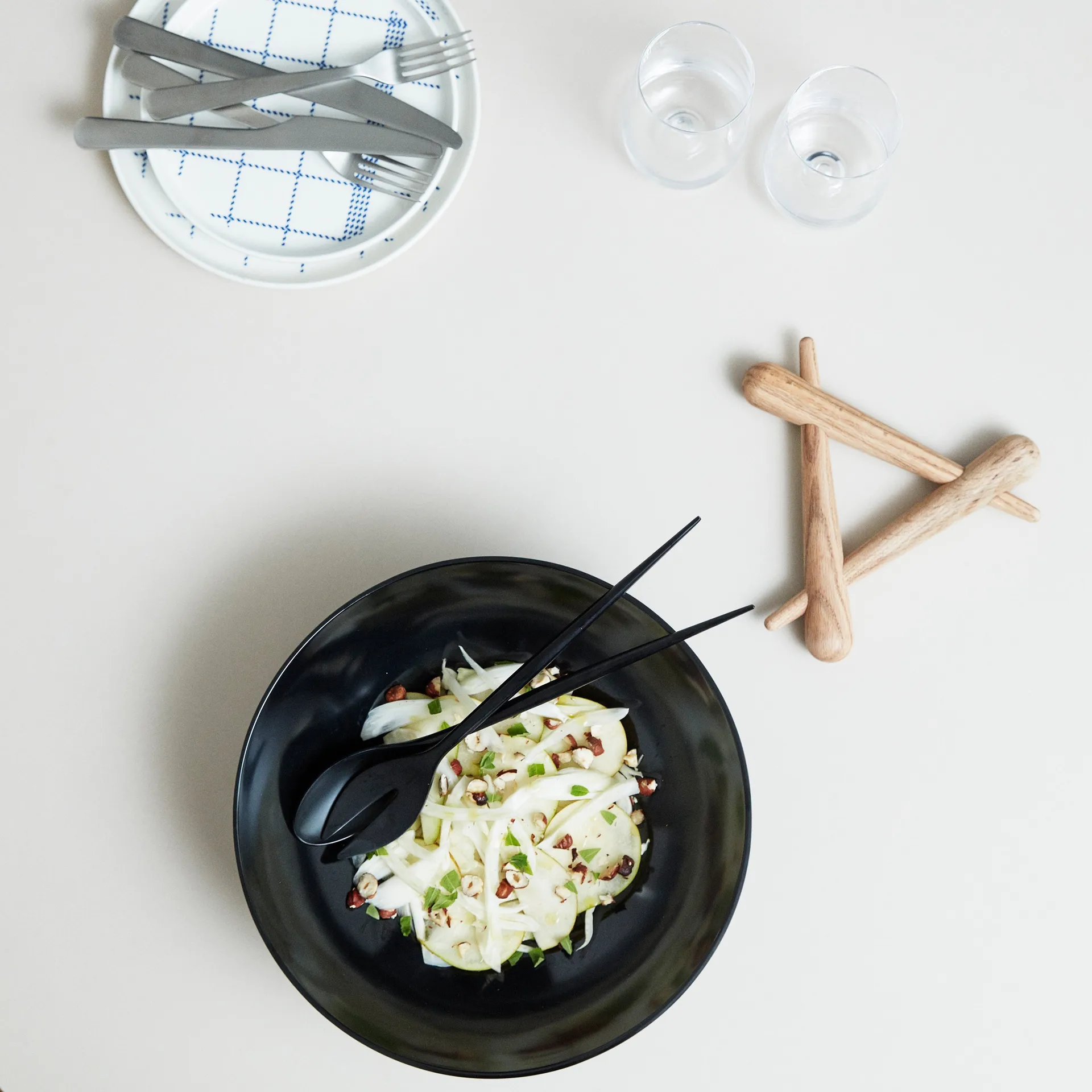 Krenit σετ σαλάτας, μαύρο Normann Copenhagen