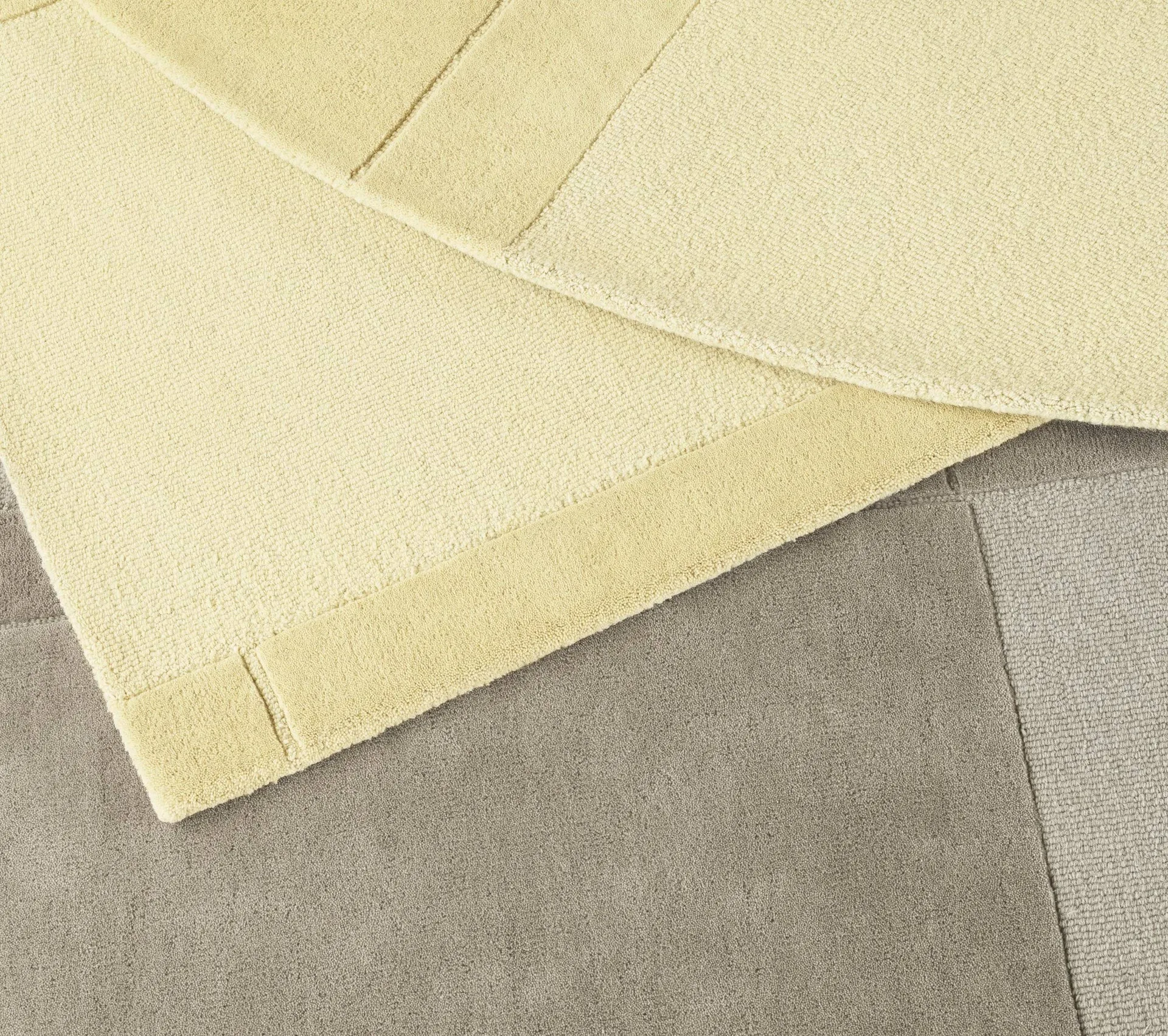 Level χαλί από μαλλί, Light yellow, 170x240 cm Normann Copenhagen