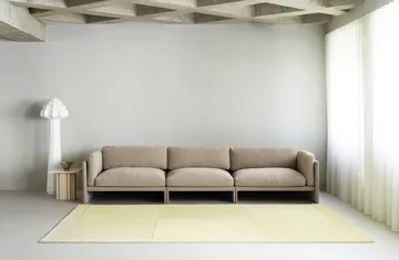 Level χαλί από μαλλί - Light yellow, 170x240 cm - Normann Copenhagen